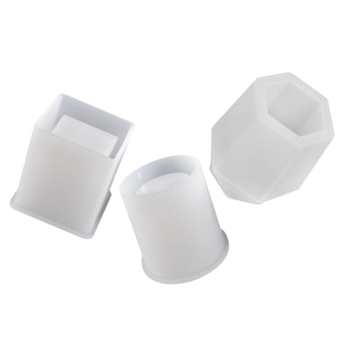 ARTSEWPLY 3 Stück Teiliges Silikon Stifthalter Formen Kreative DIY Gießform für Stiftebox Pinselhalter Vielseitige Kunstharzform Personalisierte für Handwerksprojekte und Geschenke ARTSEWPLY 3 Stück Teiliges Silikon Stifthalter Formen Kreative DIY Gießform für Stiftebox Pinselhalter Vielseitige Kunstharzform Personalisierte für Handwerksprojekte und Geschenke von ARTSEWPLY