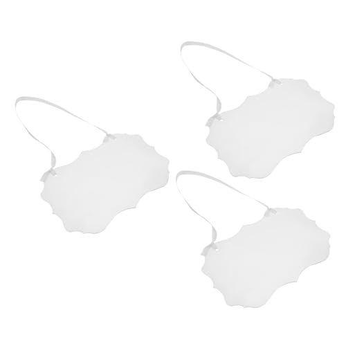 ARTSEWPLY 3 Stück Transparente Schilder für Hochzeitsstühle mit Band Diy Platzreservierungsschilder für Hochzeiten Feiern und Restaurants Robustes Design Elegantem Stil von ARTSEWPLY