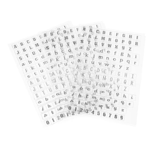 ARTSEWPLY 3 Stück Transparentes Silikonstempel Set Teilig mit Zahlen und Buchstaben Langlebig und Vielseitig für DIY Kartenherstellung Scrapbooking Planer Dekoration Einfach zu Verwenden ARTSEWPLY 3 Stück Transparentes Silikonstempel Set Teilig mit Zahlen und Buchstaben Langlebig und Vielseitig für DIY Kartenherstellung Scrapbooking Planer Dekoration Einfach zu Verwenden von ARTSEWPLY