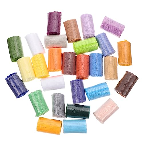 ARTSEWPLY 30 Rollen Farben Vorgeschnittenes Knüpfgarn Set für DIY Häkelprojekte Teppich und Handarbeiten für Kreative Bastelarbeiten und Heimtextilien ARTSEWPLY 30 Rollen Farben Vorgeschnittenes Knüpfgarn Set für DIY Häkelprojekte Teppich und Handarbeiten für Kreative Bastelarbeiten und Heimtextilien von ARTSEWPLY