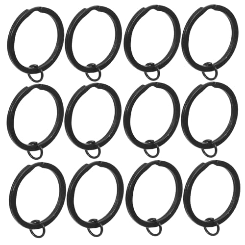 ARTSEWPLY 30 Stück Teiliges Flache Metall-schlüsselringe mit Sprühlackierung Runde Flach-split Keyrings für DIY Schlüsselanhänger Schlüsselbefestigung für Zuhause Auto Büro und Lanyards von ARTSEWPLY