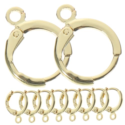 ARTSEWPLY 30 Stück Teiliges Vergoldete Ohrringhaken für DIY Schmuckherstellung Goldbeschichtung Einfache Ohrhaken Schlaufe für Ohrring Zubehör und Bastelprojekte ARTSEWPLY 30 Stück Teiliges Vergoldete Ohrringhaken für DIY Schmuckherstellung Goldbeschichtung Einfache Ohrhaken Schlaufe für Ohrring Zubehör und Bastelprojekte von ARTSEWPLY