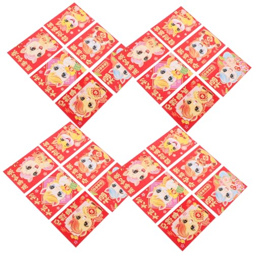 ARTSEWPLY 300 Stück Rote Umschläge Jahr Des Pferdes Chinesische Neujahrsumschläge Frühlingfest Geldumschläge Hong Bao für Geburtstagsfeiern Hochzeit Festliche Geschenkumschläge mit ARTSEWPLY 300 Stück Rote Umschläge Jahr Des Pferdes Chinesische Neujahrsumschläge Frühlingfest Geldumschläge Hong Bao für Geburtstagsfeiern Hochzeit Festliche Geschenkumschläge mit von ARTSEWPLY