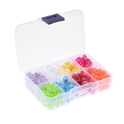 ARTSEWPLY 320 Stück Teiliges Bunte Herz Perlen Acryl mit Kleinem Lose Schmuckperlen für DIY Armbänder Bastelperlen für Erwachsene Aufbewahrungsbox zum Auffädeln ARTSEWPLY 320 Stück Teiliges Bunte Herz Perlen Acryl mit Kleinem Lose Schmuckperlen für DIY Armbänder Bastelperlen für Erwachsene Aufbewahrungsbox zum Auffädeln von ARTSEWPLY