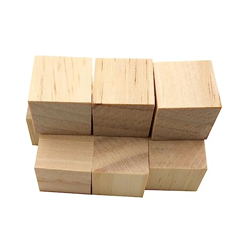 ARTSEWPLY 36 Stück Teiliges DIY Holzquader Unbehandeltem Kiefernholz Bastelwürfel für Kreative Projekte Vielseitig Einsetzbar für Kunst und Dekoration von ARTSEWPLY