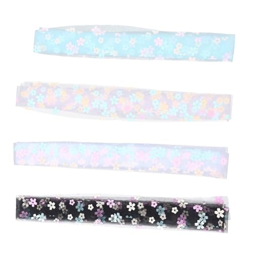 ARTSEWPLY 4 Rollen Farbige Geschenkband Schleifenband Verschleißfest für Basteln Dekoration DIY Hochzeits und Party Accessoires in Weiß Blau Schwarz ARTSEWPLY 4 Rollen Farbige Geschenkband Schleifenband Verschleißfest für Basteln Dekoration DIY Hochzeits und Party Accessoires in Weiß Blau Schwarz von ARTSEWPLY