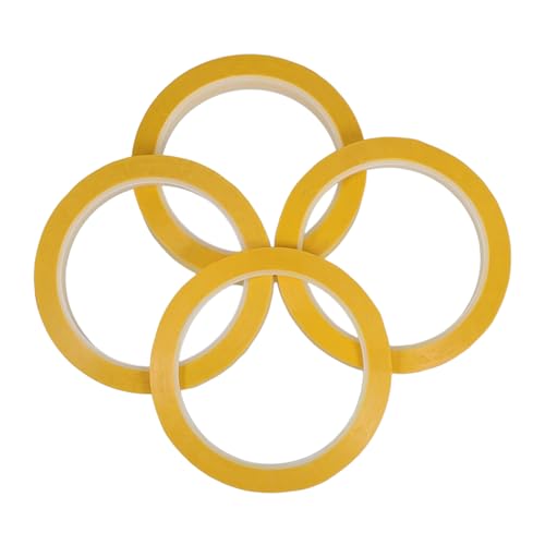 ARTSEWPLY 4 Rollen Hitzebeständiges Pet Klebeband Isolierband mit Starkem Klebstoff für Büro und Haushalt Feuerfestes Temperaturbeständiges Markierungs und Dichtungsband ARTSEWPLY 4 Rollen Hitzebeständiges Pet Klebeband Isolierband mit Starkem Klebstoff für Büro und Haushalt Feuerfestes Temperaturbeständiges Markierungs und Dichtungsband von ARTSEWPLY