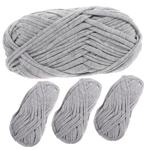 ARTSEWPLY 4 Rollen Professionelles Handgehäkeltes Multifunktionales DIY Strickgarn aus Weichem Flexiblem Flachem Garn für Handarbeiten zum Häkeln von Taschen und Dekorationen von ARTSEWPLY