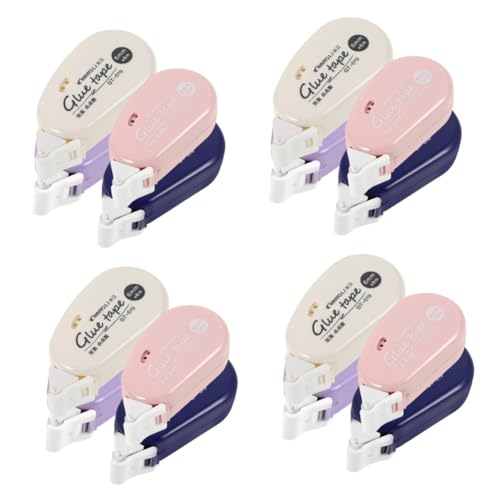 ARTSEWPLY 4 Sätze Doppelseitiges Klebeband Roller Stark Haftend Transparent Für Scrapbooking Büro Vielseitig Einsetzbar Rückstandsfrei Ablösbar Weich Und Leicht Zu Reißen 4 Stück * 4 ARTSEWPLY 4 Sätze Doppelseitiges Klebeband Roller Stark Haftend Transparent Für Scrapbooking Büro Vielseitig Einsetzbar Rückstandsfrei Ablösbar Weich Und Leicht Zu Reißen 4 Stück * 4 von ARTSEWPLY