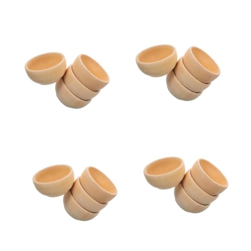 ARTSEWPLY 4 Sätze Teiliges Set Unbemalter Holzschalen Für Diy Holzspielzeug Zum Malen Und Basteln Für Kreative Projekte Dekoration 4 Stück * 4 ARTSEWPLY 4 Sätze Teiliges Set Unbemalter Holzschalen Für Diy Holzspielzeug Zum Malen Und Basteln Für Kreative Projekte Dekoration 4 Stück * 4 von ARTSEWPLY