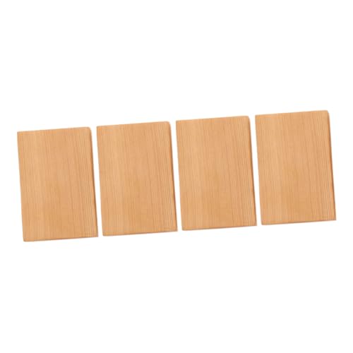 ARTSEWPLY 4 Stück Rechteckige Holzblöcke Naturbelassene Holzstücke zum Basteln Handliche DIY Malblöcke Langlebige Holzklötzchen für Kreative Holzdekoration und Kunstprojekte ARTSEWPLY 4 Stück Rechteckige Holzblöcke Naturbelassene Holzstücke zum Basteln Handliche DIY Malblöcke Langlebige Holzklötzchen für Kreative Holzdekoration und Kunstprojekte von ARTSEWPLY