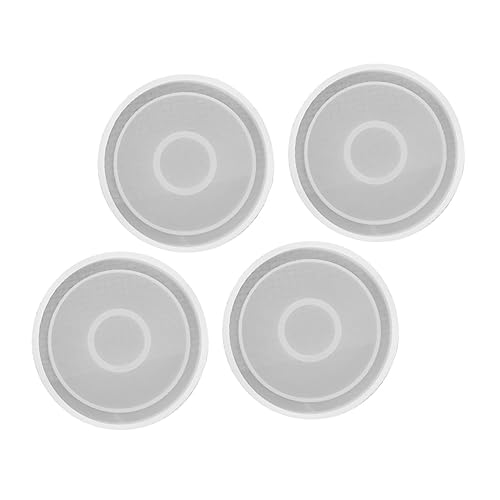 ARTSEWPLY 4 Stück Runde Silikon Gießformen für Untersetzer Teiliges DIY Epoxidharz Formen für Tassen Einfache Anwendung und Perfektes für Kreative Bastler ARTSEWPLY 4 Stück Runde Silikon Gießformen für Untersetzer Teiliges DIY Epoxidharz Formen für Tassen Einfache Anwendung und Perfektes für Kreative Bastler von ARTSEWPLY