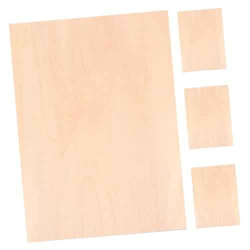 ARTSEWPLY 4 Stück Teiliges Natürliche Holzplatten zum Basteln Unbemalte DIY Holzbretter zum Bemalen und Gravieren Stabile Holzscheiben für Kreative Holzschnitzarbeiten und Dekorationen ARTSEWPLY 4 Stück Teiliges Natürliche Holzplatten zum Basteln Unbemalte DIY Holzbretter zum Bemalen und Gravieren Stabile Holzscheiben für Kreative Holzschnitzarbeiten und Dekorationen von ARTSEWPLY