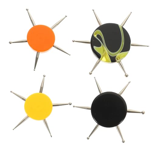 ARTSEWPLY 4 Stück Teiliges Punktierwerkzeug für Nageldesign Langlebige Maniküre Dotting Tools mit Acrylgriff Vielseitig für DIY Nail Art Geeignet für Acrylnägel und Punktmalerei für Salon von ARTSEWPLY