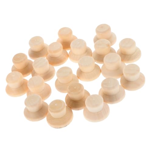 ARTSEWPLY 40 Stück Unbemalte Holzpuppen Hüte DIY Bastelset Unvollendete Holz Peg Puppenmützen zum Bemalen Kreative Holzspielzeug Zubehör für Handwerksprojekte und Dekoration ARTSEWPLY 40 Stück Unbemalte Holzpuppen Hüte DIY Bastelset Unvollendete Holz Peg Puppenmützen zum Bemalen Kreative Holzspielzeug Zubehör für Handwerksprojekte und Dekoration von ARTSEWPLY