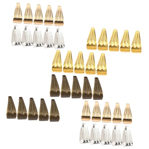 ARTSEWPLY 400 Stück Anhänger Verschlüsse DIY Schmuckverbinder für Halsketten Armbänder in Gold Silber Antikbronze und Gold Langlebige Metallklammern für Individuelle Schmuckherstellung ARTSEWPLY 400 Stück Anhänger Verschlüsse DIY Schmuckverbinder für Halsketten Armbänder in Gold Silber Antikbronze und Gold Langlebige Metallklammern für Individuelle Schmuckherstellung von ARTSEWPLY