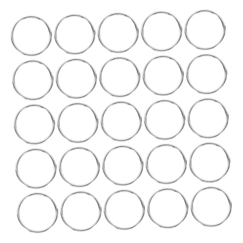 ARTSEWPLY 400Stücke Schlüsselringe für DIY Metall Spalt Ringe Schlüsselanhänger für Schlüsselorganisation Bastelarbeiten USB und Büro von ARTSEWPLY