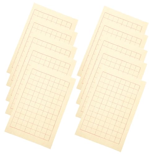 ARTSEWPLY 40Blätter Kalligraphiepapier Dickes Xuan Papier für Gitterformat für Aquarell und Pinsel Vielseitig Einsetzbar Leicht und Tragbar von ARTSEWPLY