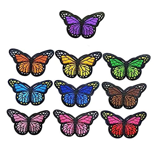 ARTSEWPLY 40Stücke DIY Schmetterlinge Stickerei Patches Applikationen für Kleidung Taschen Kunsthandwerk Einfache Anwendung Flecken zu Verdecken ARTSEWPLY 40Stücke DIY Schmetterlinge Stickerei Patches Applikationen für Kleidung Taschen Kunsthandwerk Einfache Anwendung Flecken zu Verdecken von ARTSEWPLY