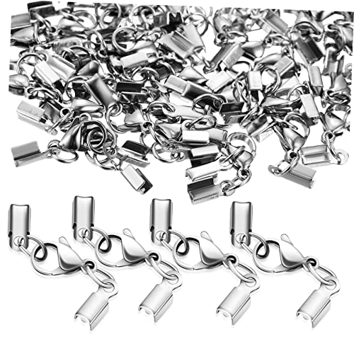ARTSEWPLY 40Stücke Hummerklaue Verschlüsse Rostfreier Hummerverschluss für Schmuckherstellung Armband und Halskette Einfach zu Bedienen Langlebig für DIY Projekte ARTSEWPLY 40Stücke Hummerklaue Verschlüsse Rostfreier Hummerverschluss für Schmuckherstellung Armband und Halskette Einfach zu Bedienen Langlebig für DIY Projekte von ARTSEWPLY