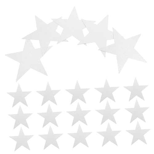 ARTSEWPLY 48 Stück Glitzernde Stern Ausschnitte für Diy Projekte Handgeschnittene Dekoration für Klassenzimmer und Partys Kreatives Basteln und Zeichnen Benutzerfreundlich und Vielseitig für von ARTSEWPLY