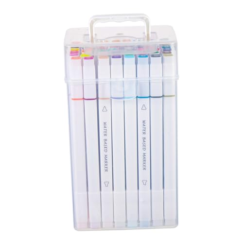 ARTSEWPLY 48 Stück Teiliges Dual tip Marker mit Dicken und Dünnen Spitzen Multifunktionale Zeichenstifte für Malerei DIY Poster Geeignet für Erwachsene Tragbare Kunststifte ARTSEWPLY 48 Stück Teiliges Dual tip Marker mit Dicken und Dünnen Spitzen Multifunktionale Zeichenstifte für Malerei DIY Poster Geeignet für Erwachsene Tragbare Kunststifte von ARTSEWPLY