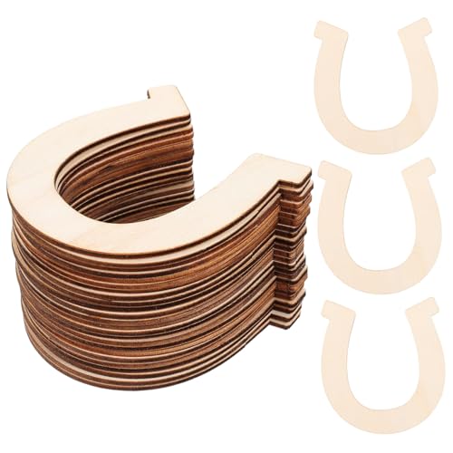 ARTSEWPLY 48 Stück Teiliges Hufeisenförmiges Holzscheiben Unlackiert DIY Holzdeko mit Glatter Oberfläche Robuste Holzanhänger für Basteln und Festliche Deko Zuhause Schule ARTSEWPLY 48 Stück Teiliges Hufeisenförmiges Holzscheiben Unlackiert DIY Holzdeko mit Glatter Oberfläche Robuste Holzanhänger für Basteln und Festliche Deko Zuhause Schule von ARTSEWPLY