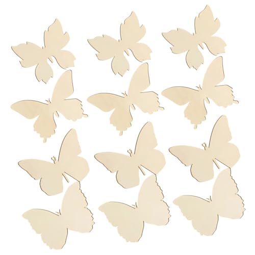 ARTSEWPLY 48 Stück Teiliges Unbemalte Holzschmetterlinge zum Bemalen Blanke Holzstücke für DIY Bastelarbeiten Vielseitige Holzornamente für Hochzeit Party und Wohnkultur Einfache Handhabung ARTSEWPLY 48 Stück Teiliges Unbemalte Holzschmetterlinge zum Bemalen Blanke Holzstücke für DIY Bastelarbeiten Vielseitige Holzornamente für Hochzeit Party und Wohnkultur Einfache Handhabung von ARTSEWPLY