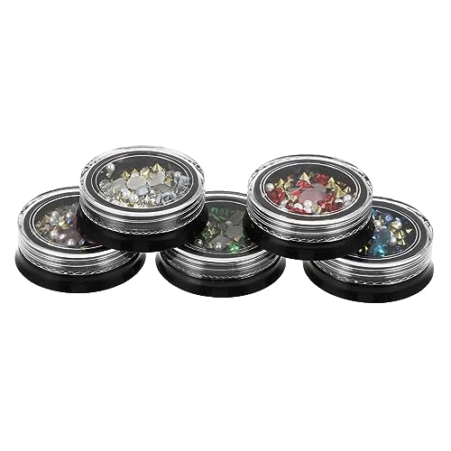 ARTSEWPLY 5 Boxen Blumen Nail Gems Boxen Nail Art Dekoration Strasssteine für DIY Nageldesigns Metall Blumen Charms für Nagelkunst ARTSEWPLY 5 Boxen Blumen Nail Gems Boxen Nail Art Dekoration Strasssteine für DIY Nageldesigns Metall Blumen Charms für Nagelkunst von ARTSEWPLY