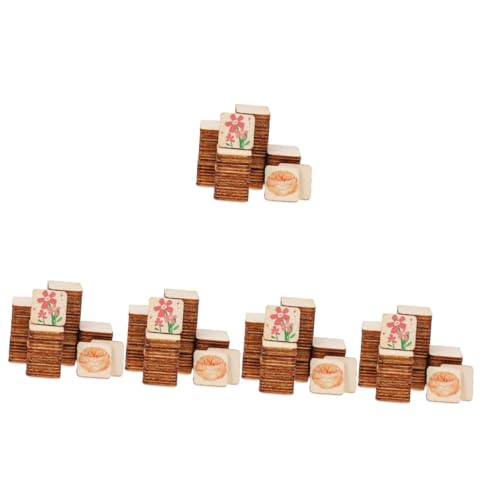 ARTSEWPLY 5 Sätze Quadratische Holzscheiben Aus Buxus Holz Glatte Oberfläche Stabile Holzplatten Für Diy Bastelprojekte Scrapbooking Dekoration Und Malerei 300 Stück * 5 von ARTSEWPLY