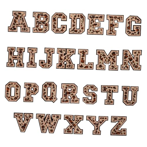 ARTSEWPLY 5 Sätze Teiliges Bunte Bügelbuchstaben Patches Mit Leopardenmuster Hochwertige Aufnäher Zum Aufbügeln Oder Annähen Langlebige Kleidung Dekoration Für Rucksäcke Schuhe 26 Stücke * 5 ARTSEWPLY 5 Sätze Teiliges Bunte Bügelbuchstaben Patches Mit Leopardenmuster Hochwertige Aufnäher Zum Aufbügeln Oder Annähen Langlebige Kleidung Dekoration Für Rucksäcke Schuhe 26 Stücke * 5 von ARTSEWPLY