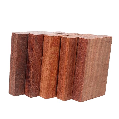 ARTSEWPLY 5 Stück DIY Holzblöcke Hochwertigem Kleinen für Kreative Bastelprojekte für Ringherstellung und Holzschnitzerei Geschliffen Langlebig und Leicht zu Bearbeiten von ARTSEWPLY