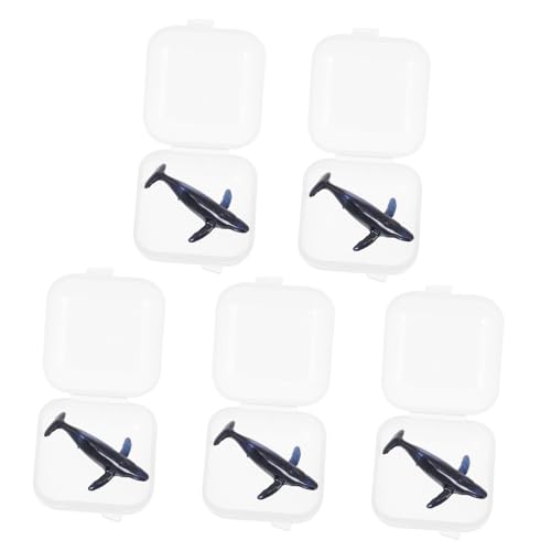 ARTSEWPLY 5 Stück Teiliges Miniatur Wal Modell aus Silikon Kreative Epoxidharz Füllmaterialien für DIY Dekoration Kinderfreundlich Langlebig Glatte Oberfläche für Handwerksdekoration ARTSEWPLY 5 Stück Teiliges Miniatur Wal Modell aus Silikon Kreative Epoxidharz Füllmaterialien für DIY Dekoration Kinderfreundlich Langlebig Glatte Oberfläche für Handwerksdekoration von ARTSEWPLY