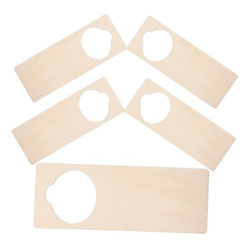 ARTSEWPLY 5 Stück Teiliges Türknauf Hänger Holz Leere DIY Türschilder für Kreative Dekorationen Zuhause Büro und Hotel für Halloween und Weihnachten ARTSEWPLY 5 Stück Teiliges Türknauf Hänger Holz Leere DIY Türschilder für Kreative Dekorationen Zuhause Büro und Hotel für Halloween und Weihnachten von ARTSEWPLY