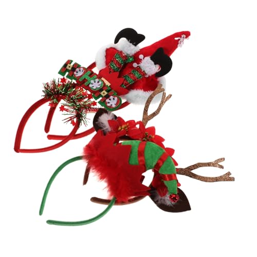 ARTSEWPLY 5 Stück Teiliges Weihnachts Stirnband Cartoon Design Niedlich Leicht Komfortabel Wiederverwendbar Für Erwachsene Festliche Kopfbedeckung Zubehör ARTSEWPLY 5 Stück Teiliges Weihnachts Stirnband Cartoon Design Niedlich Leicht Komfortabel Wiederverwendbar Für Erwachsene Festliche Kopfbedeckung Zubehör von ARTSEWPLY