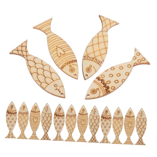 ARTSEWPLY 50 Stück Blanko Fischanhänger aus Holz zum Bemalen DIY Deko Mediterrane Fischform Holzanhänger für Kreative Bastelprojekte Kindergarten Meeresatmosphäre Party und ARTSEWPLY 50 Stück Blanko Fischanhänger aus Holz zum Bemalen DIY Deko Mediterrane Fischform Holzanhänger für Kreative Bastelprojekte Kindergarten Meeresatmosphäre Party und von ARTSEWPLY