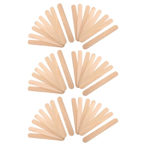 ARTSEWPLY 50 Stück Bunte Holz eisstiele Kleine Bastelstäbchen für DIY Handwerk Kinderfreundliche Holzsticks für Kreative Eis und Partydekoration Vielseitige Bastelmaterialien von ARTSEWPLY