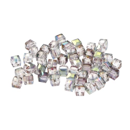ARTSEWPLY 50 Stück Bunte Kristallperlen mit Quadratischem Facettenschliff Lose Schmuckperlen für DIY Halsketten Armbänder und Anhänger Farblich Gemischt in und Grün ARTSEWPLY 50 Stück Bunte Kristallperlen mit Quadratischem Facettenschliff Lose Schmuckperlen für DIY Halsketten Armbänder und Anhänger Farblich Gemischt in und Grün von ARTSEWPLY