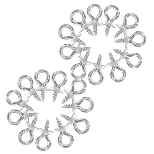 ARTSEWPLY 50 Stück Edelstahl Schraubösenstifte Schale Kleine Augenschrauben für Schmuckherstellung DIY Ohrring Armband Anhänger Verbindung ARTSEWPLY 50 Stück Edelstahl Schraubösenstifte Schale Kleine Augenschrauben für Schmuckherstellung DIY Ohrring Armband Anhänger Verbindung von ARTSEWPLY
