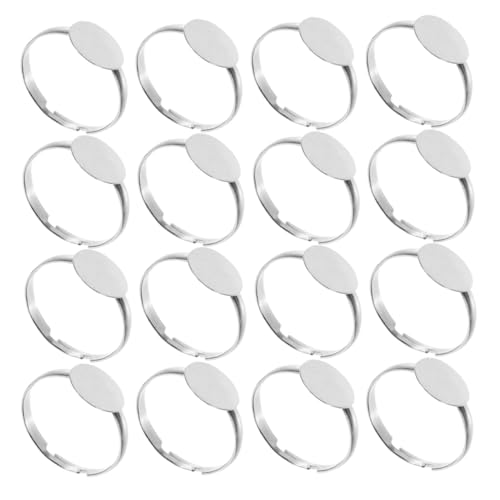 ARTSEWPLY 50 Stück Flache Basis-ringrohlinge, Verstellbare Bandbefunde, Diy-schmuckfassungen, Fassungen Für Eheringe, Versprechensringe, ARTSEWPLY 50 Stück Flache Basis-ringrohlinge, Verstellbare Bandbefunde, Diy-schmuckfassungen, Fassungen Für Eheringe, Versprechensringe, von ARTSEWPLY