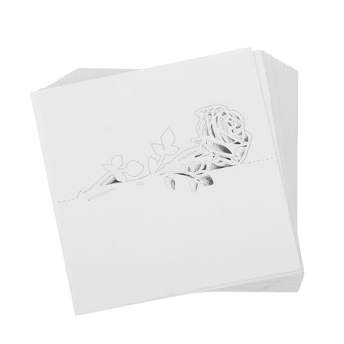 ARTSEWPLY 50 Stück Hochzeit Einladungskarten mit Rosen Design Bedruckbare Beschreibbare Tischkarten für Persönliche Namensschilder Weiße Platzkarten für Hochzeitsfeier und ARTSEWPLY 50 Stück Hochzeit Einladungskarten mit Rosen Design Bedruckbare Beschreibbare Tischkarten für Persönliche Namensschilder Weiße Platzkarten für Hochzeitsfeier und von ARTSEWPLY