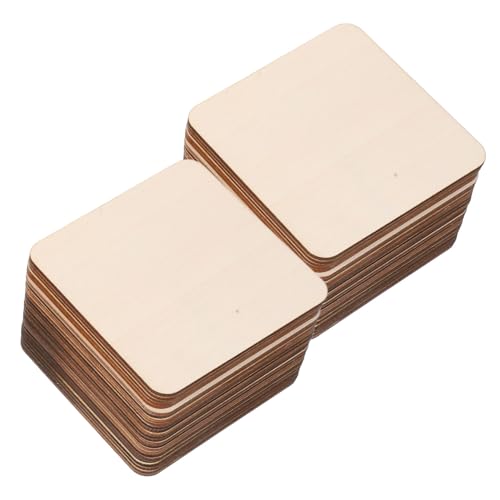 ARTSEWPLY 50 Stück Quadratische Holzplatten Naturbelassene Holzscheiben mit Glatter Oberfläche für Diy-basteln Malen Gravur Heimdekoration und Kreative Handwerksprojekte ARTSEWPLY 50 Stück Quadratische Holzplatten Naturbelassene Holzscheiben mit Glatter Oberfläche für Diy-basteln Malen Gravur Heimdekoration und Kreative Handwerksprojekte von ARTSEWPLY