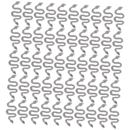 ARTSEWPLY 50 Stück Schlangen Nail Charms aus Langlebiger Legierung Retro Schlangenform Nageldekoration Modische und Auffällige Nagelschmuck für Kreative Nail Art Designs ARTSEWPLY 50 Stück Schlangen Nail Charms aus Langlebiger Legierung Retro Schlangenform Nageldekoration Modische und Auffällige Nagelschmuck für Kreative Nail Art Designs von ARTSEWPLY