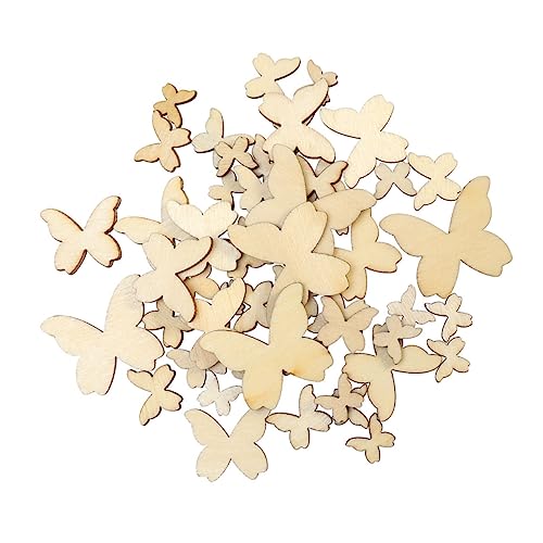 ARTSEWPLY 50 Stück Teiliges Holzschmetterlinge in Verschiedenen Natürliche Holzdekorationen für Basteln Nähen und DIY Verzierungen Geschnittene Umweltfreundliche Holzteile ARTSEWPLY 50 Stück Teiliges Holzschmetterlinge in Verschiedenen Natürliche Holzdekorationen für Basteln Nähen und DIY Verzierungen Geschnittene Umweltfreundliche Holzteile von ARTSEWPLY
