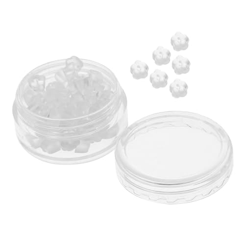ARTSEWPLY 50 Stück Transparente Silikon Ohrring Verschlüsse Leichte Ohrstecker Stopper Hautfreundlich Sicherer Halt für Damen Kompatibel mit Ohrsteckern Creolen und Haken Ersatz Ohrring ARTSEWPLY 50 Stück Transparente Silikon Ohrring Verschlüsse Leichte Ohrstecker Stopper Hautfreundlich Sicherer Halt für Damen Kompatibel mit Ohrsteckern Creolen und Haken Ersatz Ohrring von ARTSEWPLY