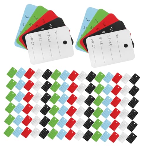 ARTSEWPLY 500 Stück Bunte Beschreibbare Papier Etiketten in Farben Kleine Markenanhänger für Schmuck Kleidung Taschen Vielseitig Einsetzbare Reißfeste Preisschilder für Einzelhandel und ARTSEWPLY 500 Stück Bunte Beschreibbare Papier Etiketten in Farben Kleine Markenanhänger für Schmuck Kleidung Taschen Vielseitig Einsetzbare Reißfeste Preisschilder für Einzelhandel und von ARTSEWPLY