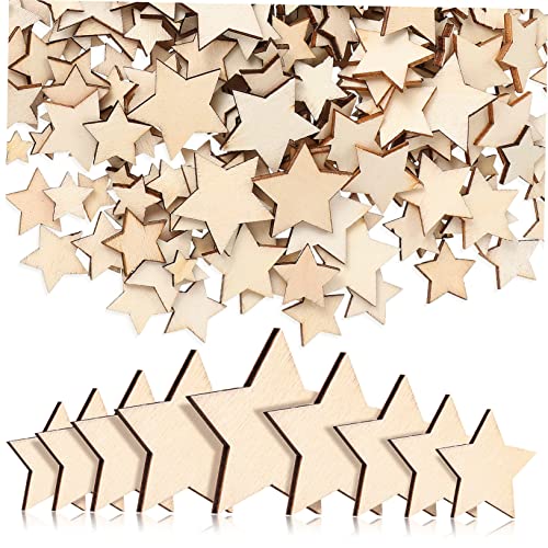 ARTSEWPLY 500Stücke Holzsterne Blanko Bastelprojekte Streudeko für Weihnachten DIY Dekoration Sichere und Langlebige Holzmaterialien Vielseitig ARTSEWPLY 500Stücke Holzsterne Blanko Bastelprojekte Streudeko für Weihnachten DIY Dekoration Sichere und Langlebige Holzmaterialien Vielseitig von ARTSEWPLY