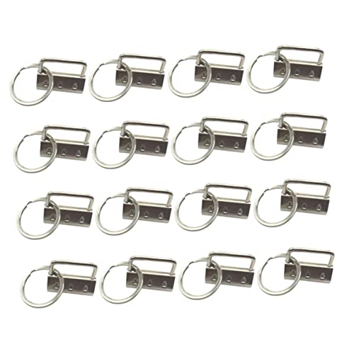 ARTSEWPLY 50Stücke Schlüsselanhänger Fob für DIY Lanyards und Gurtbänder und Rostfrei für Taschen Armbänder und Bastelprojekte von ARTSEWPLY