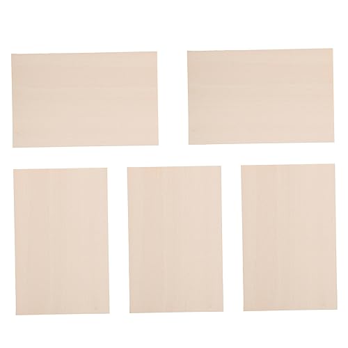 ARTSEWPLY 5Stücke DIY Holzplanken Natürliche Lindenholz Platten Ungeschliffen für Bastelprojekte für Wand und Weihnachtsdeko Glatte ARTSEWPLY 5Stücke DIY Holzplanken Natürliche Lindenholz Platten Ungeschliffen für Bastelprojekte für Wand und Weihnachtsdeko Glatte von ARTSEWPLY