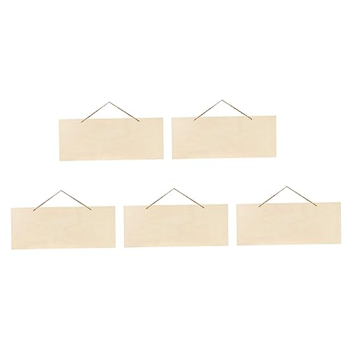 ARTSEWPLY 5Stücke Unfertige Hölzerne Scheiben Leere Holzplaketten für DIY Handwerk Dekorieren für Feste Wie Weihnachten und Geburtstage Hochwertigem von ARTSEWPLY